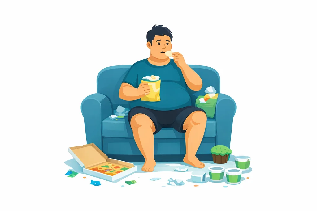 چرا هنگام استرس و ناراحتی به غذا پناه می‌بریم؟